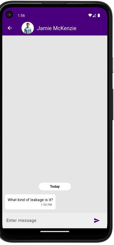 Chat screen